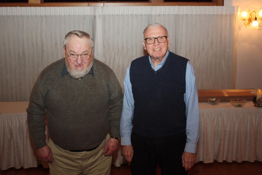 Retirees, Jim Urbach and Bill Mills