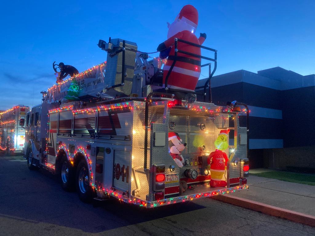 Beaver Falls Christmas Parade Chippewa Township Volunteer Fire Department